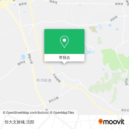 恒大文旅城地图