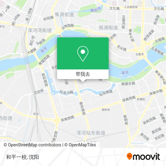和平一校地图