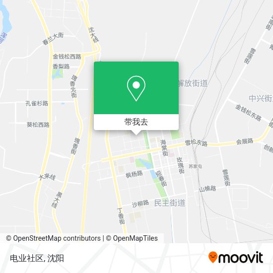 电业社区地图