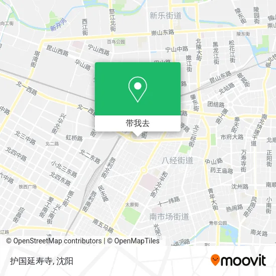 护国延寿寺地图