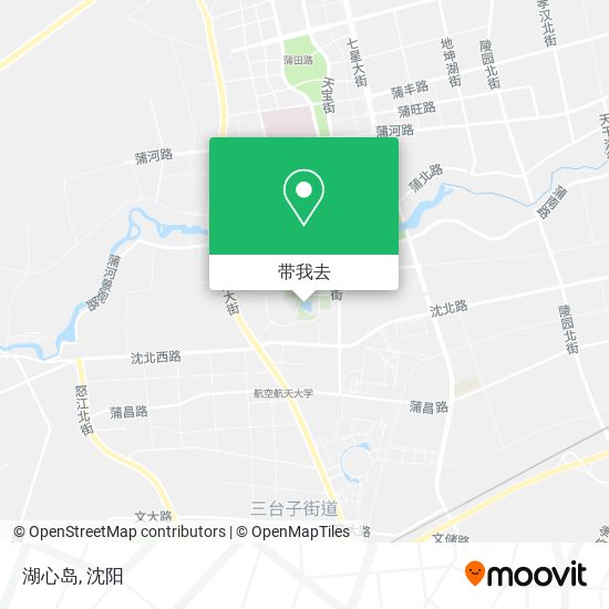 湖心岛地图