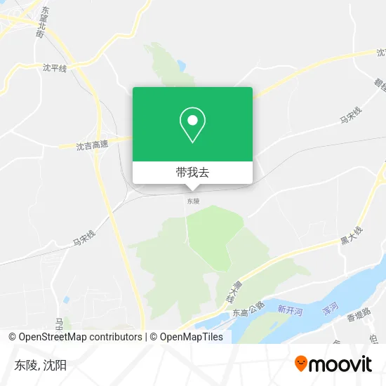 东陵地图