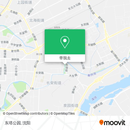 东塔公园地图