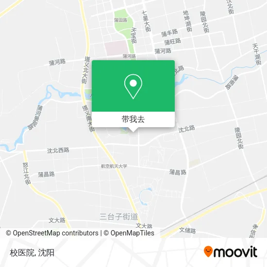 校医院地图