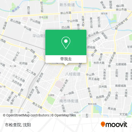 市检查院地图