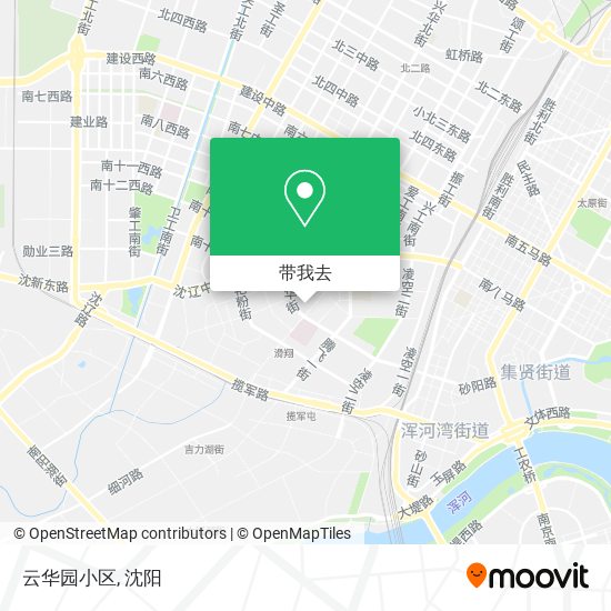 云华园小区地图