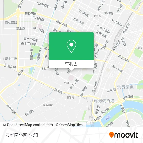 云华园小区地图