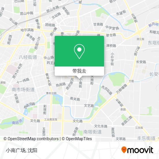 小南广场地图