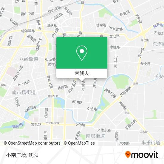 小南广场地图