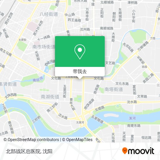 北部战区总医院地图