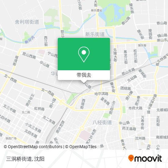 三洞桥街道地图