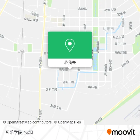 音乐学院地图