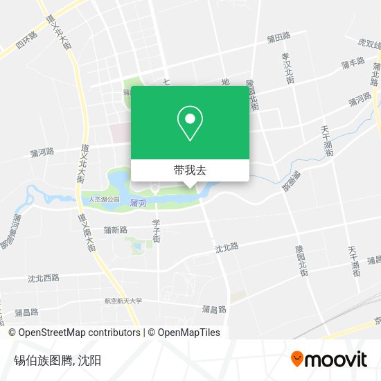 锡伯族图腾地图