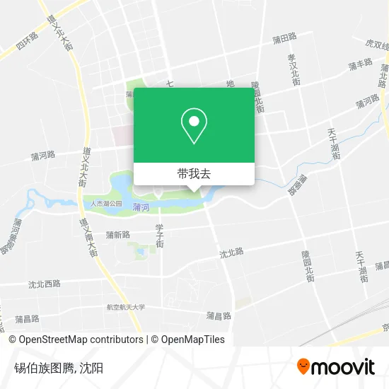 锡伯族图腾地图