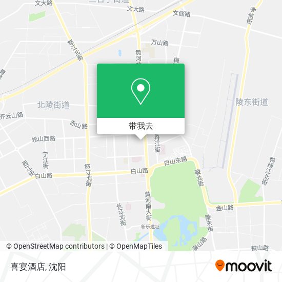 喜宴酒店地图