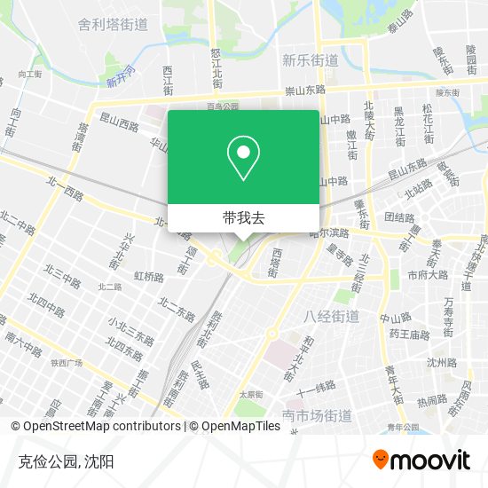 克俭公园地图