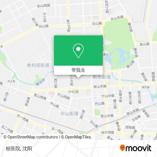 校医院地图