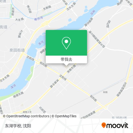 东湖学校地图