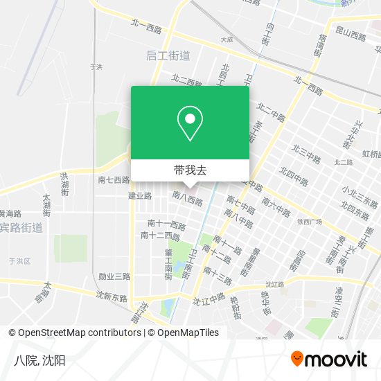 八院地图