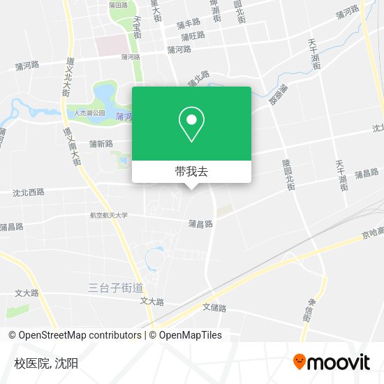 校医院地图