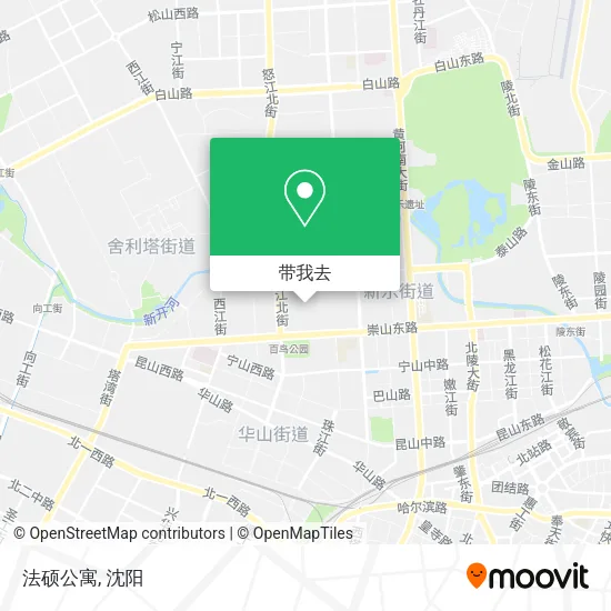 法硕公寓地图