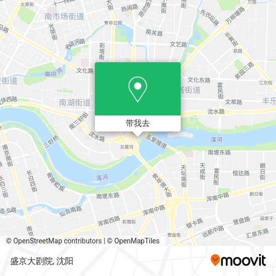 盛京大剧院地图