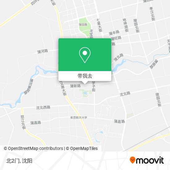 北2门地图