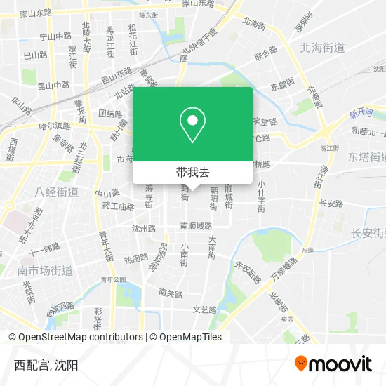 西配宫地图