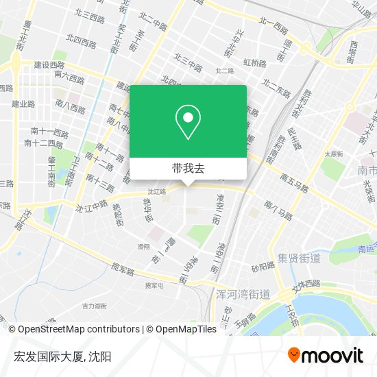 宏发国际大厦地图