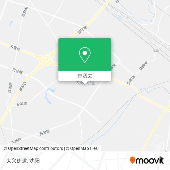 大兴街道地图