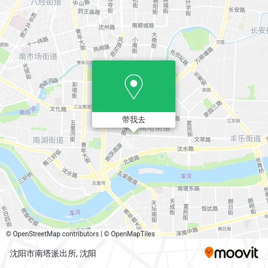 沈阳市南塔派出所地图