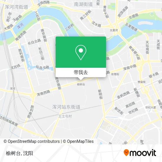 榆树台地图