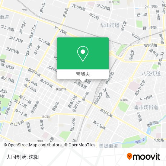 大同制药地图