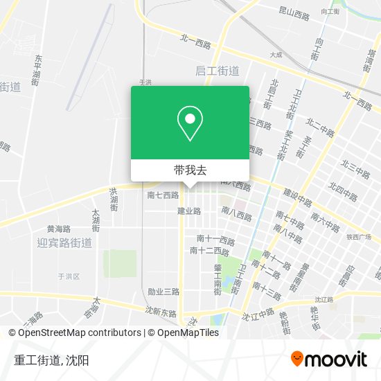 重工街道地图
