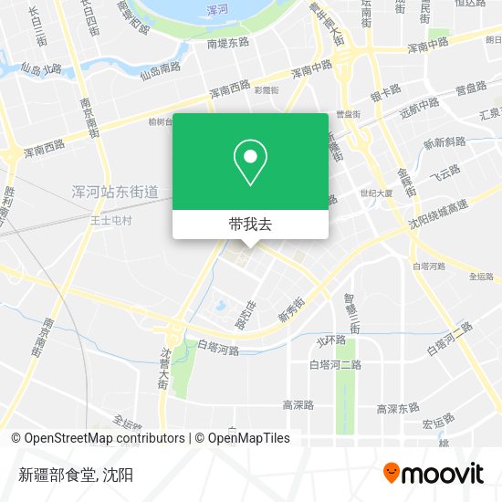 新疆部食堂地图