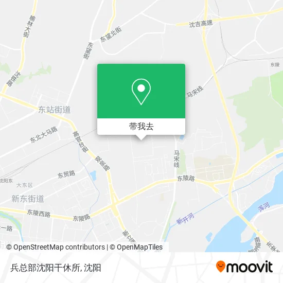 兵总部沈阳干休所地图