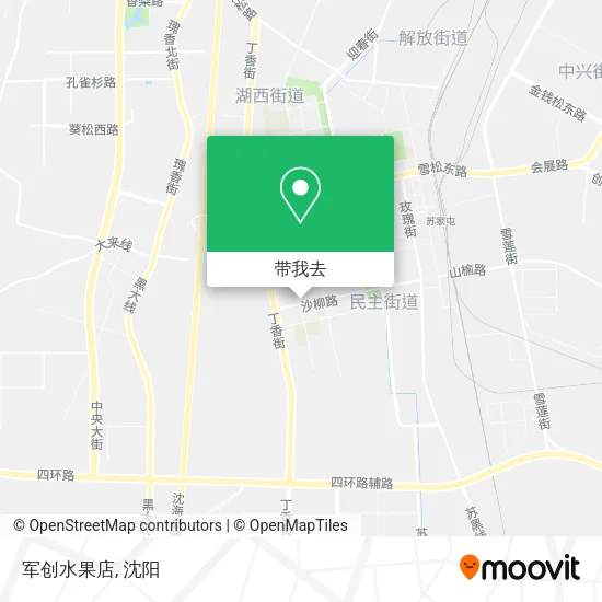 军创水果店地图