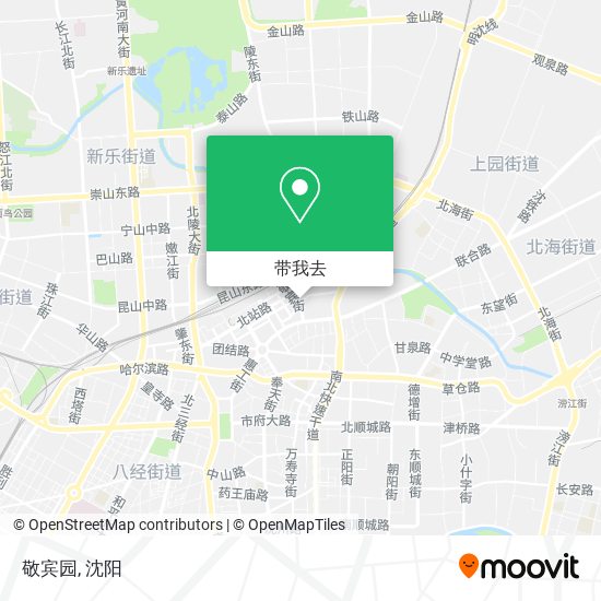 敬宾园地图