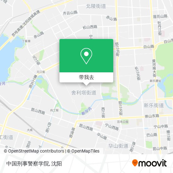 中国刑事警察学院地图