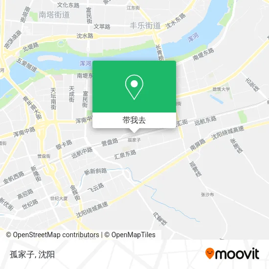 孤家子地图
