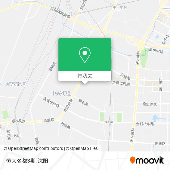 恒大名都3期地图