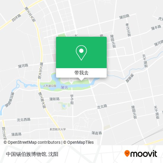 中国锡伯族博物馆地图