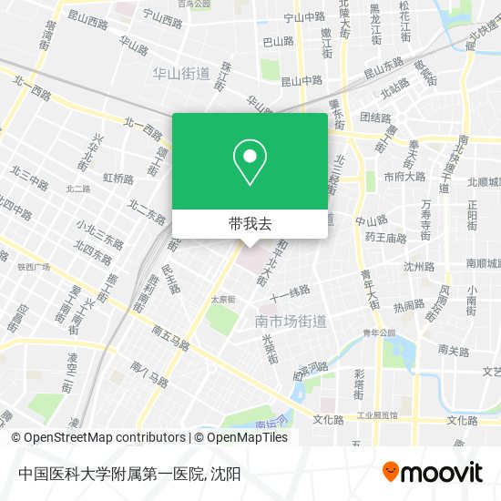 中国医科大学附属第一医院地图