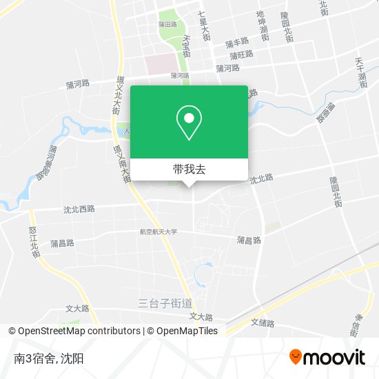 南3宿舍地图