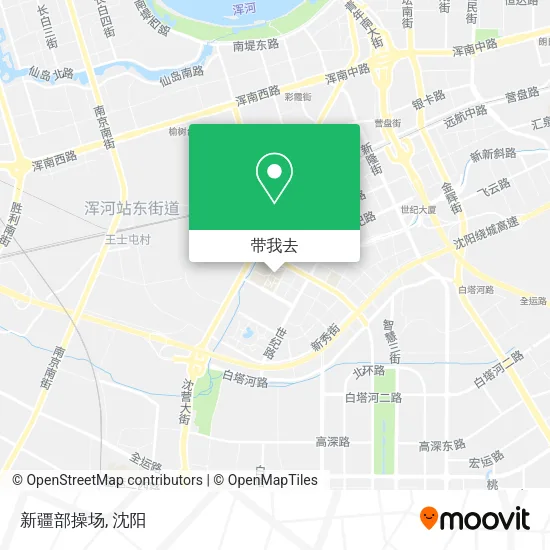 新疆部操场地图