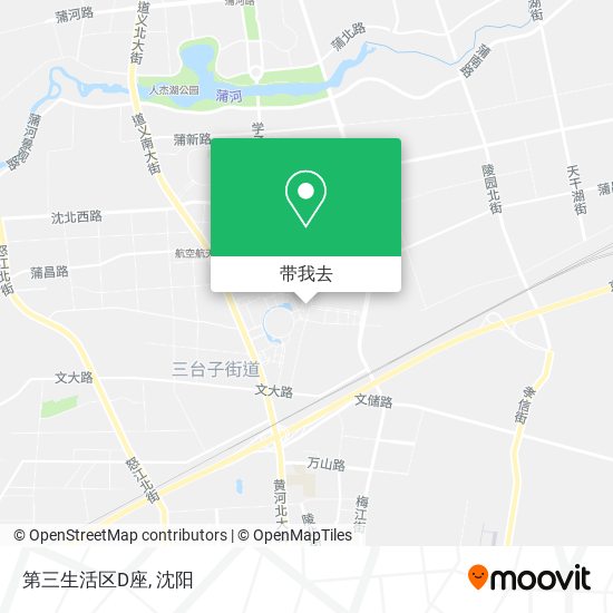 第三生活区D座地图