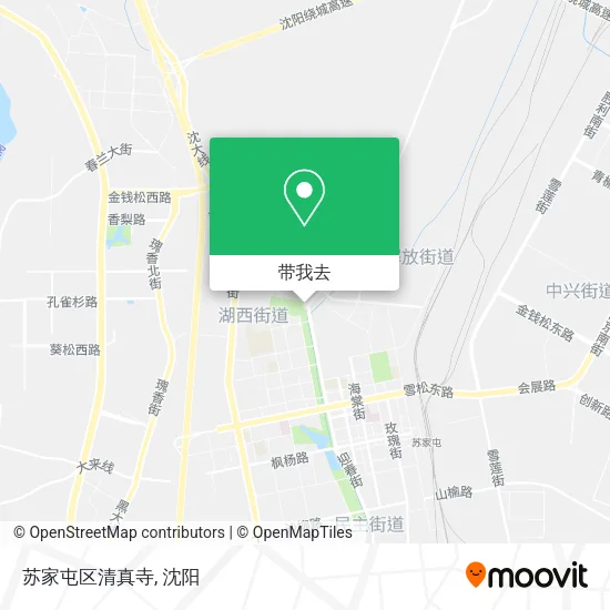苏家屯区清真寺地图
