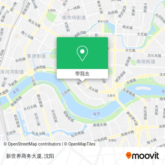 新世界商务大厦地图