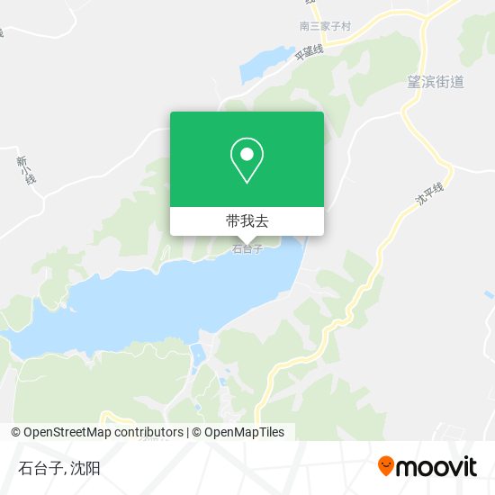 石台子地图