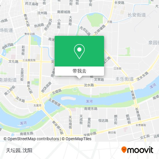 天坛园地图